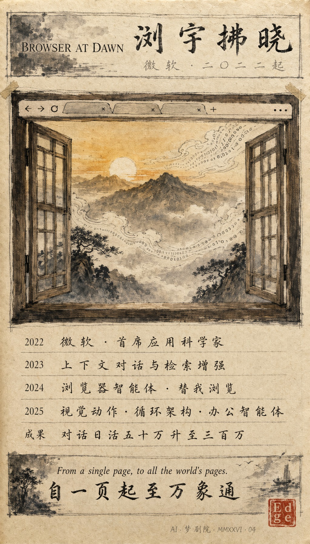 浏宇拂晓 — 微软 Edge·2022 起